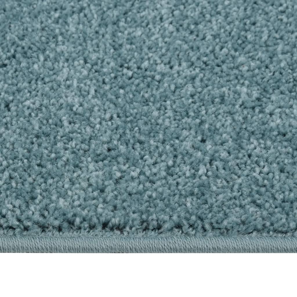 Teppich Kurzflor 120x170 cm Blau