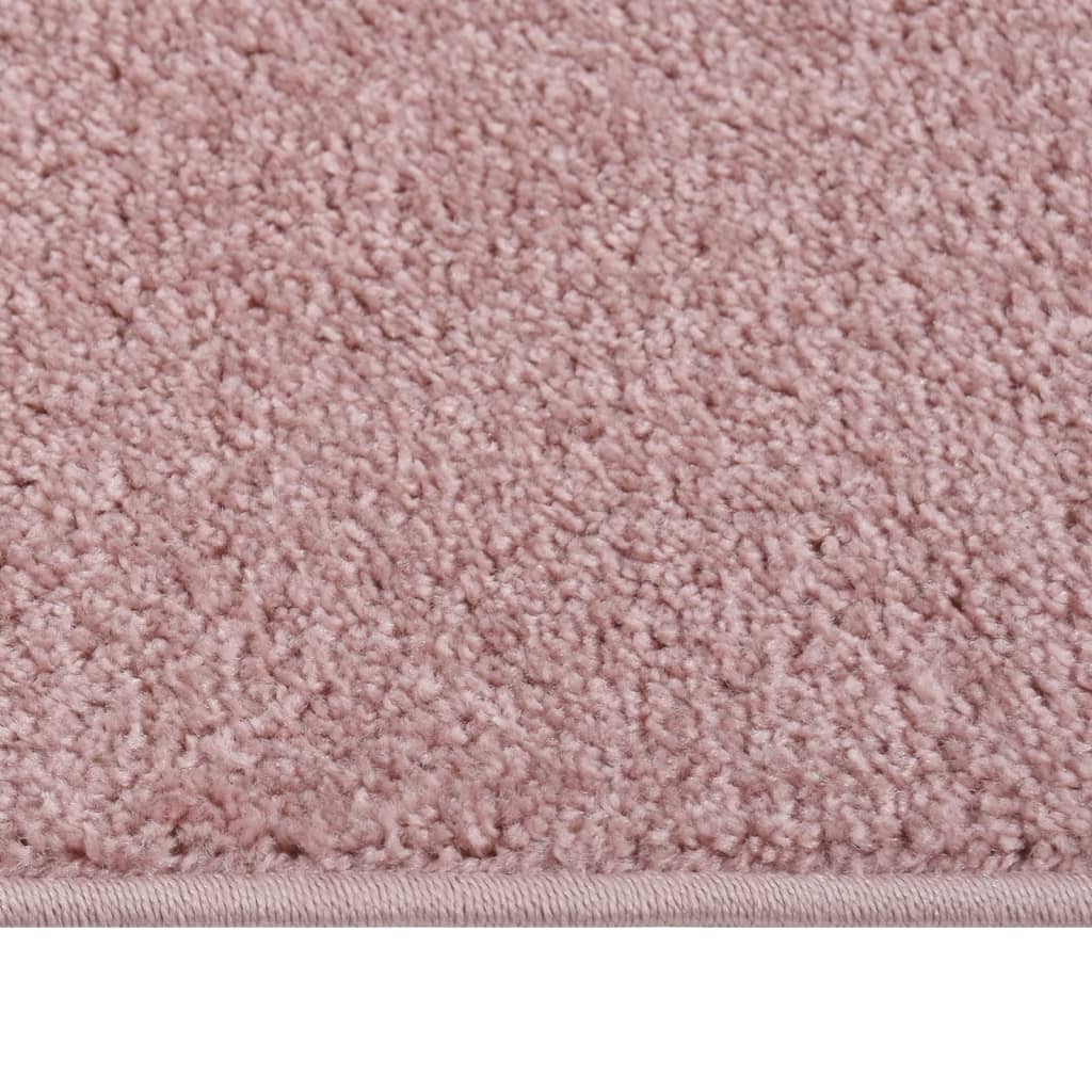 Teppich Kurzflor 80x150 cm Rosa