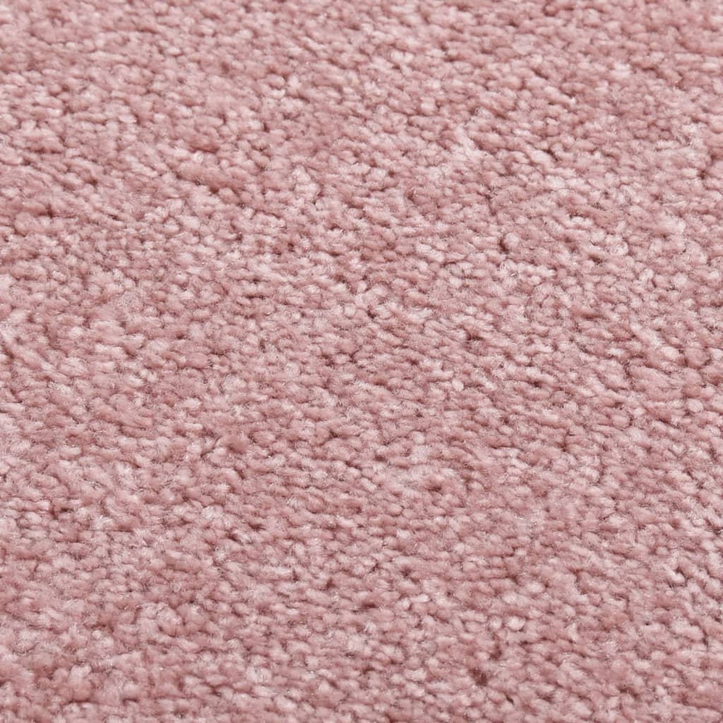 Teppich Kurzflor 140x200 cm Rosa