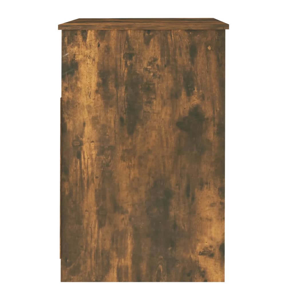 Sideboard mit Schubladen Räuchereiche 40x50x76 cm Holzwerkstoff