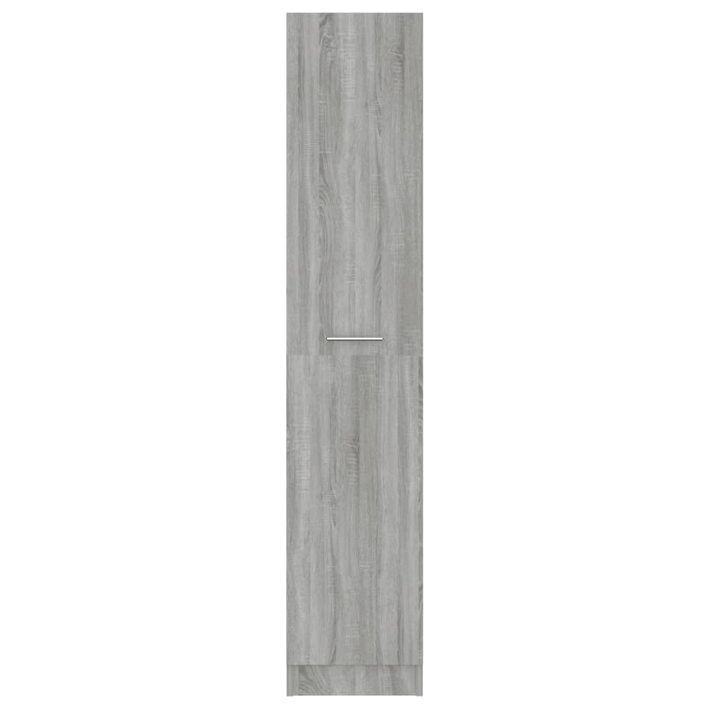Apothekerschrank Grau Sonoma 30x42,5x150 cm Holzwerkstoff