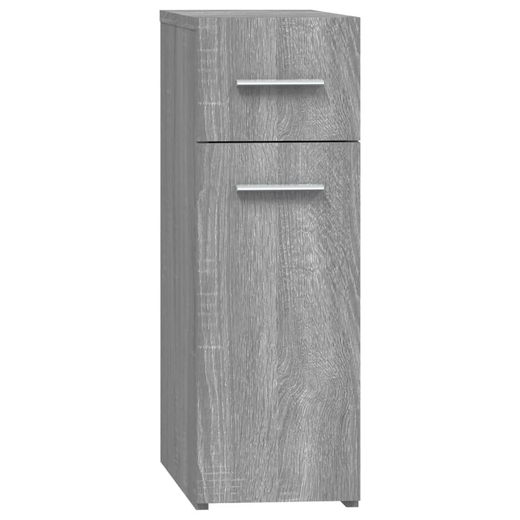 Apothekerschrank Grau Sonoma 20x45,5x60 cm Holzwerkstoff