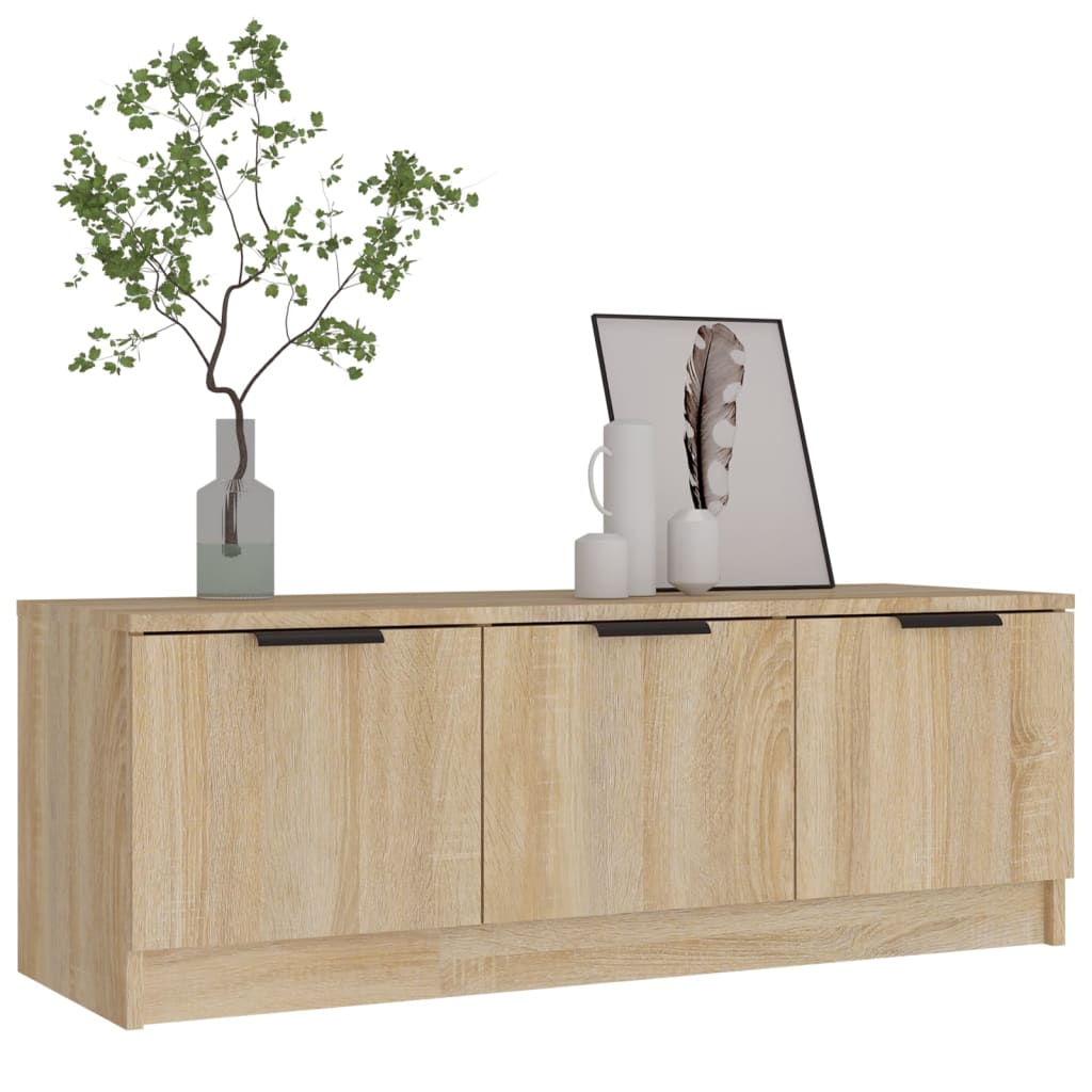 TV-Schrank Sonoma-Eiche 102x35x36,5 cm Holzwerkstoff