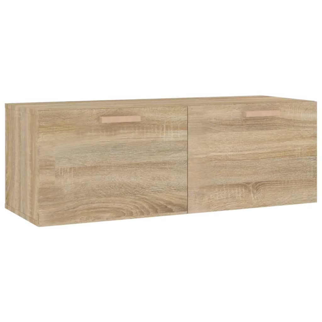 Wandschrank Sonoma-Eiche 100x36,5x35 cm Holzwerkstoff
