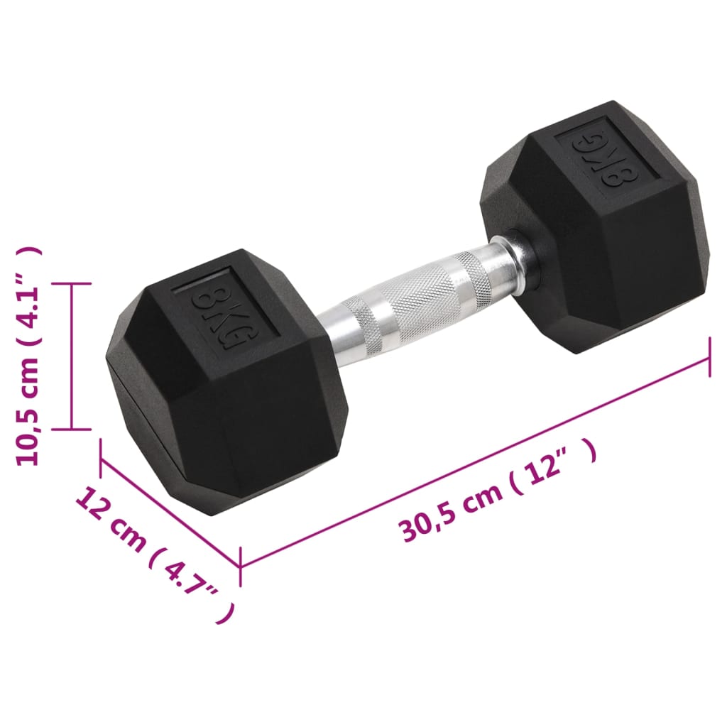 Kurzhanteln 2 Stk. 16 kg Gusseisen