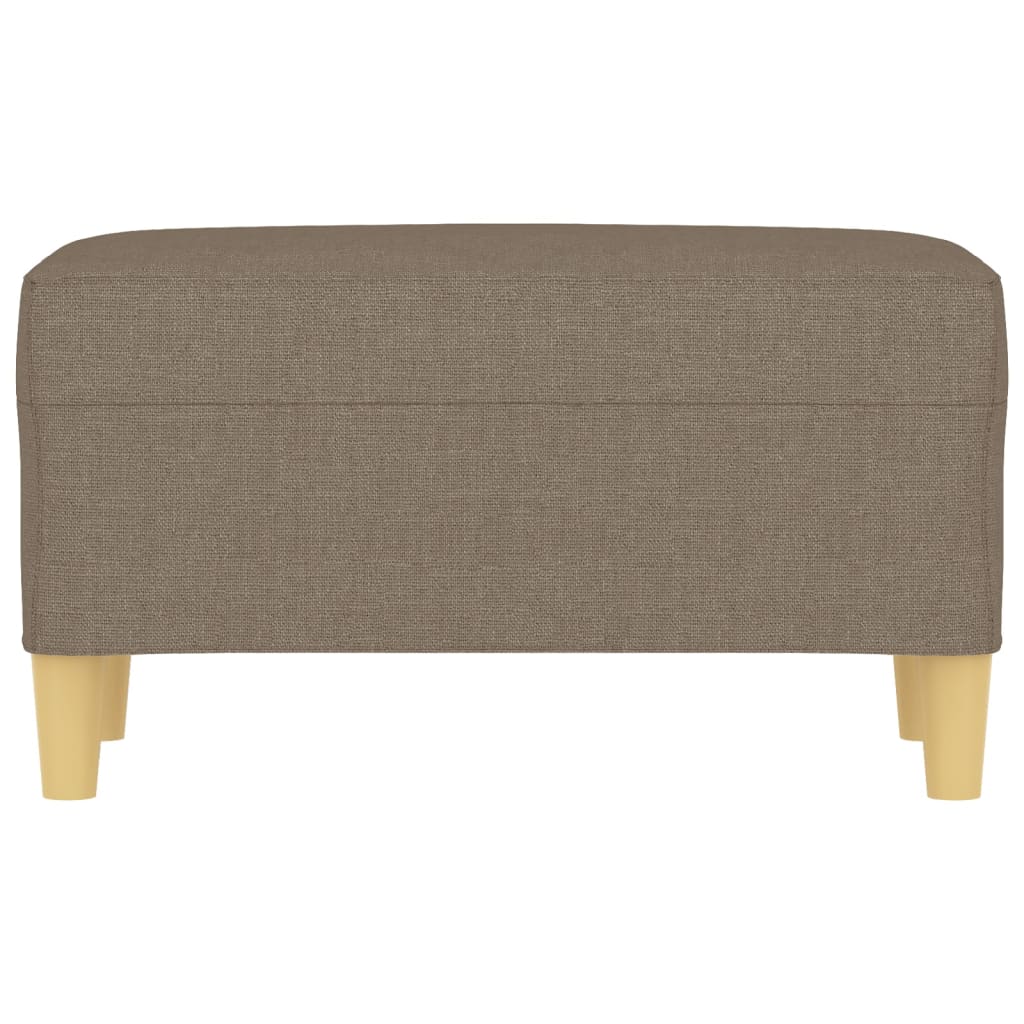 Sitzbank Taupe 70x35x41 cm Stoff