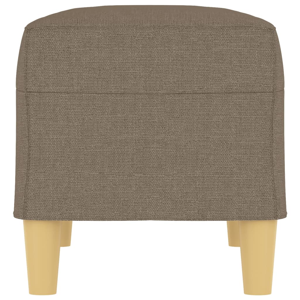 Sitzbank Taupe 70x35x41 cm Stoff