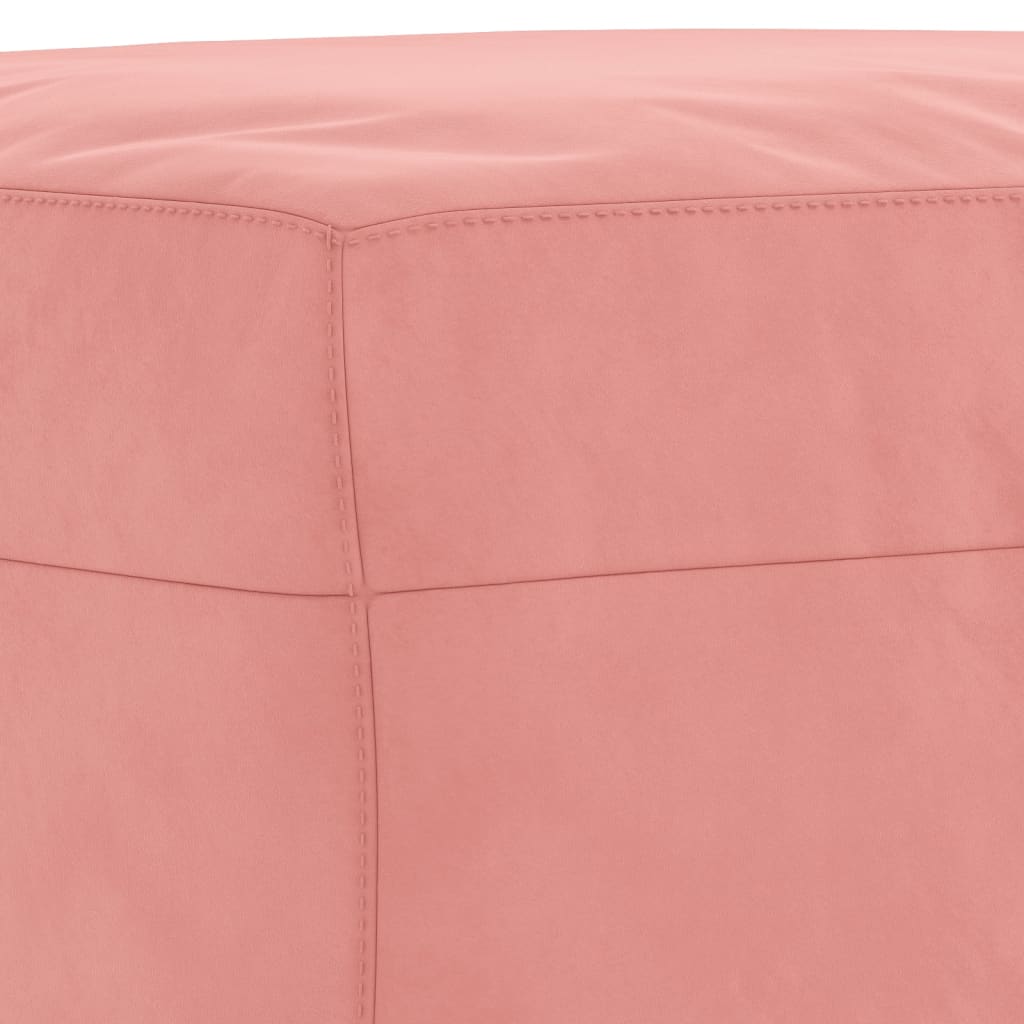 Sitzbank Rosa 70x35x41 cm Samt