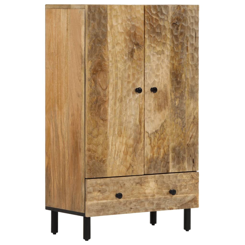 Highboard 60x33x100 cm Massivholz Mango