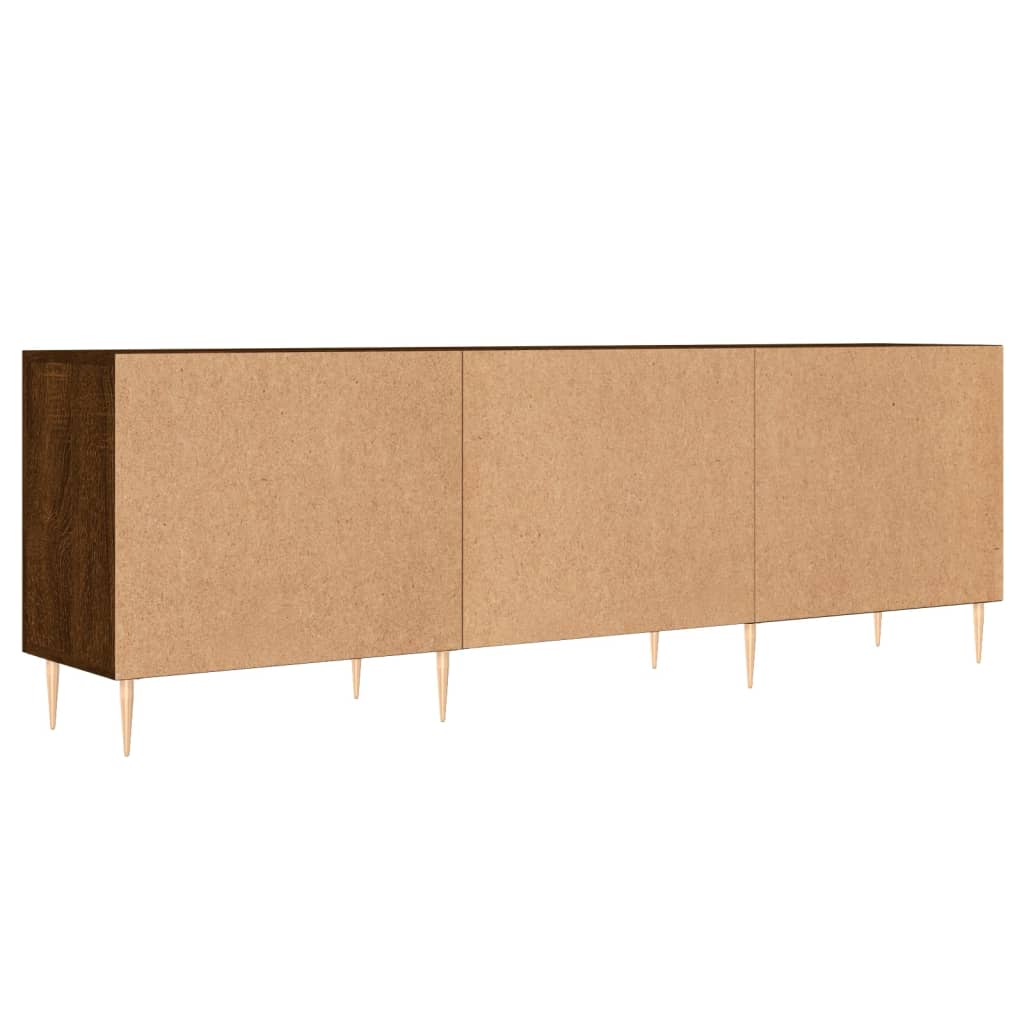 TV-Schrank Braun Eichen-Optik 150x30x50 cm Holzwerkstoff