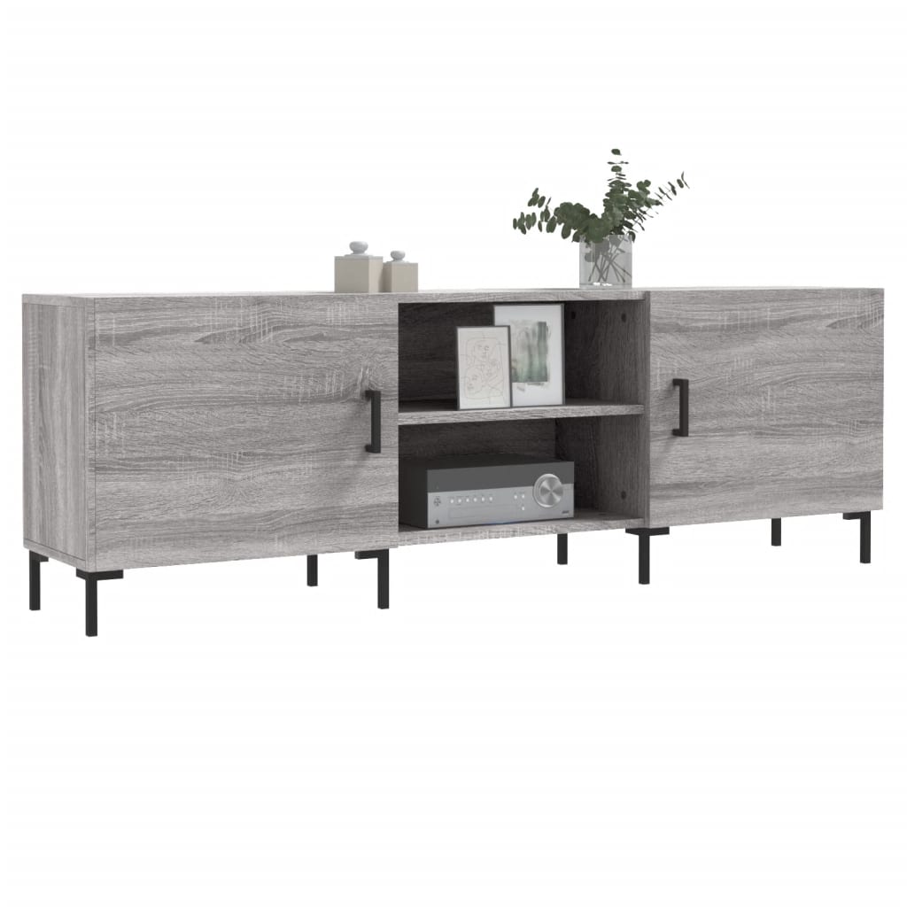 TV-Schrank Grau Sonoma 150x30x50 cm Holzwerkstoff