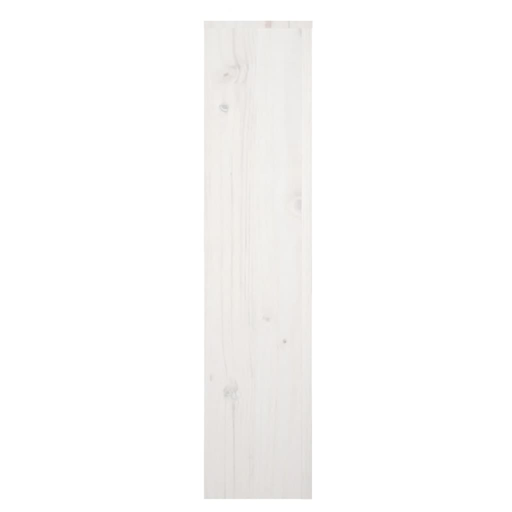 Heizkörperverkleidung Weiß 169x19x84 cm Massivholz Kiefer