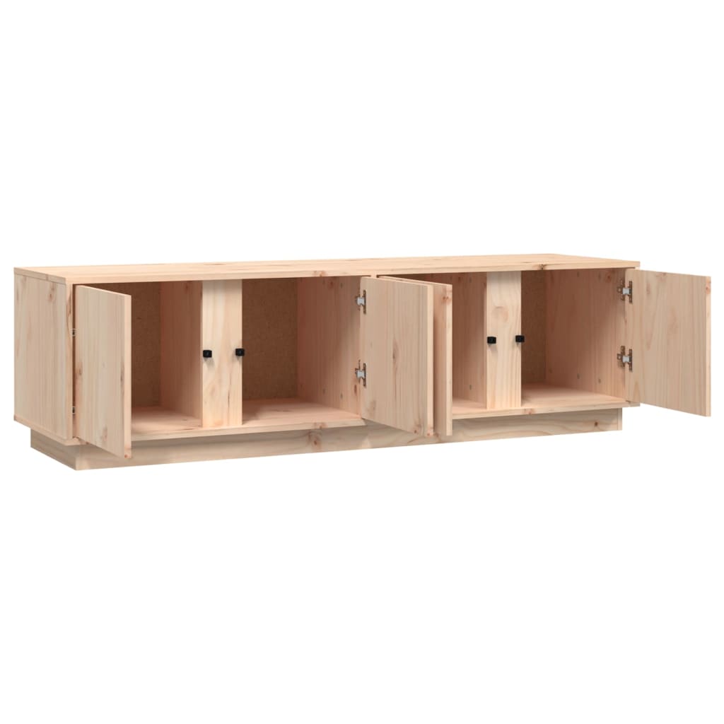 TV-Schrank 140x40x40 cm Massivholz Kiefer