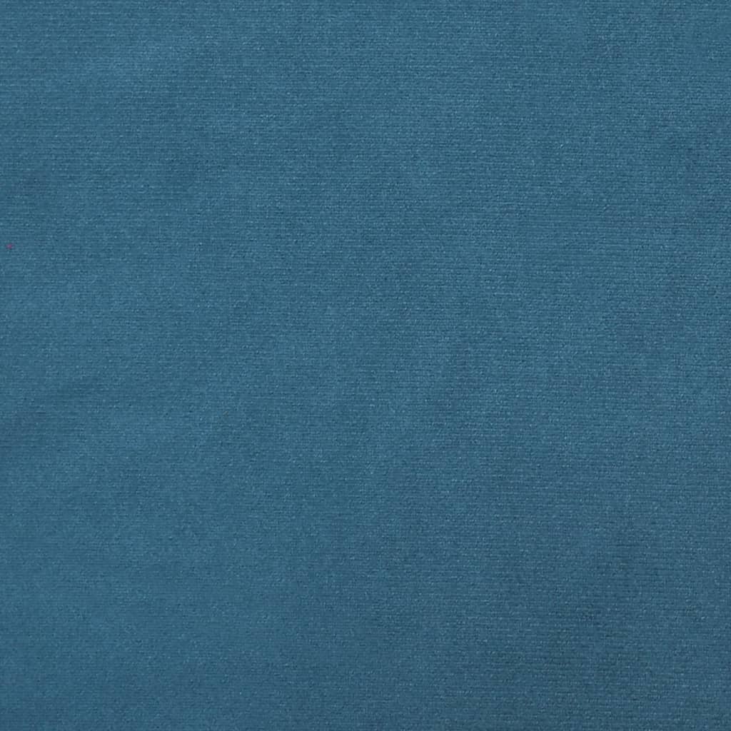 Sessel Blau 62x79x79 cm Samt