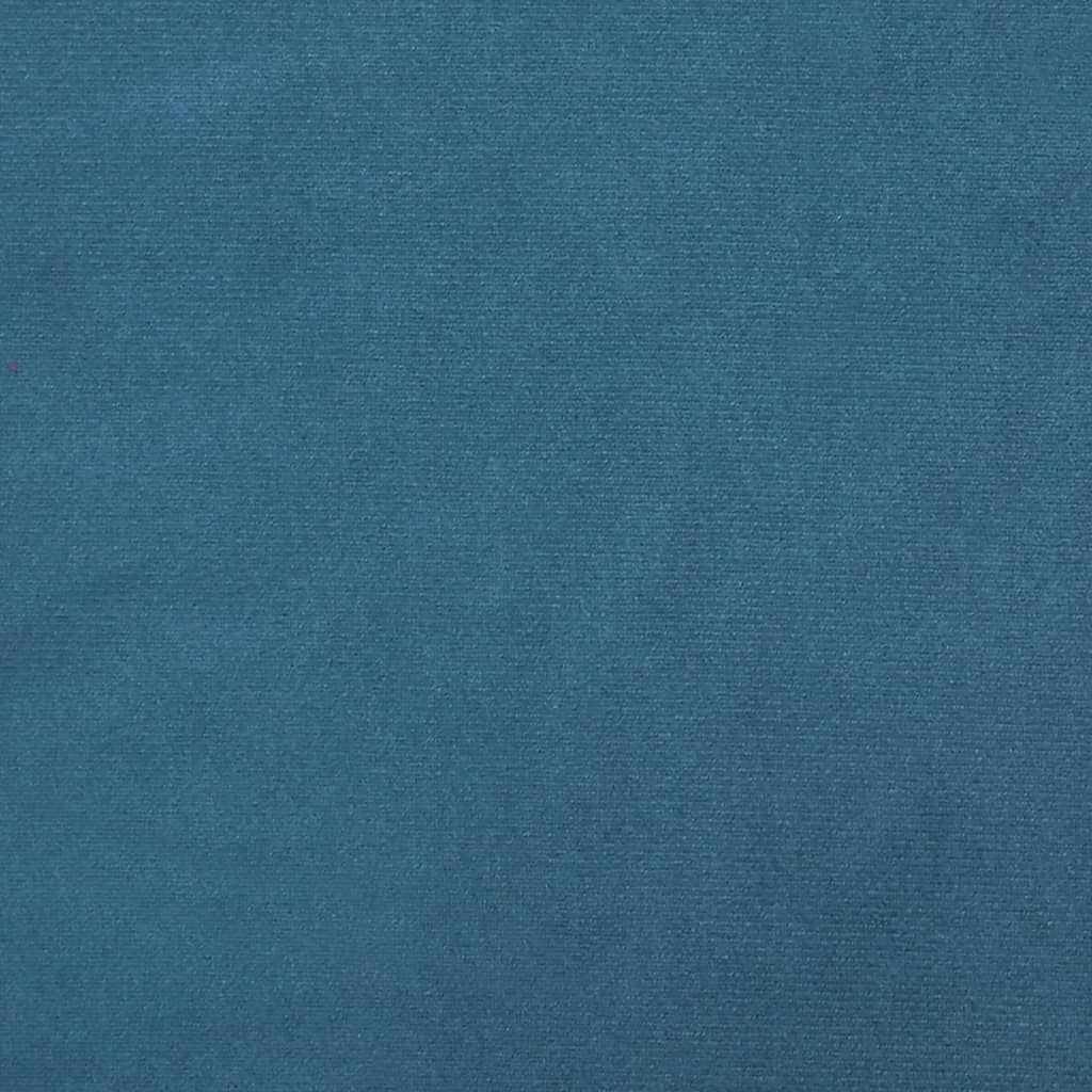 Sessel Blau 63x76x80 cm Samt