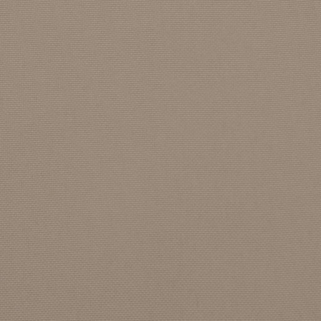 Palettenkissen 6 Stk. Taupe 50x50x7 cm Oxford-Gewebe