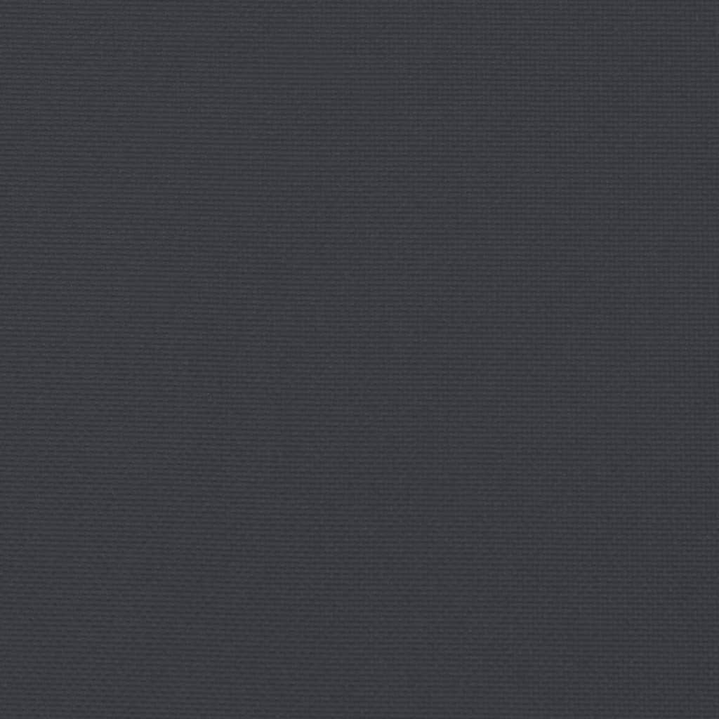 Gartenbank-Auflage Schwarz 100x50x7 cm Oxford-Gewebe