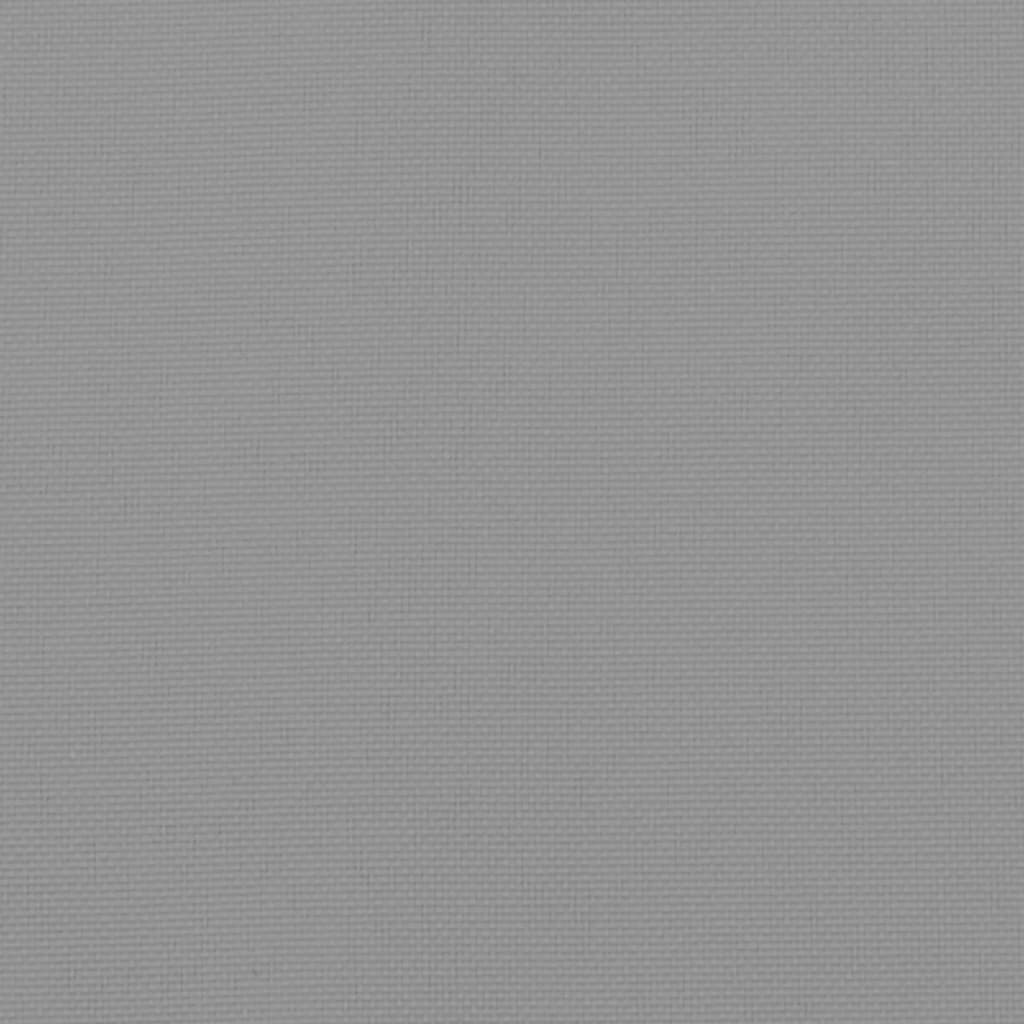 Gartenbank-Auflage Grau 120x50x7 cm Oxford-Gewebe