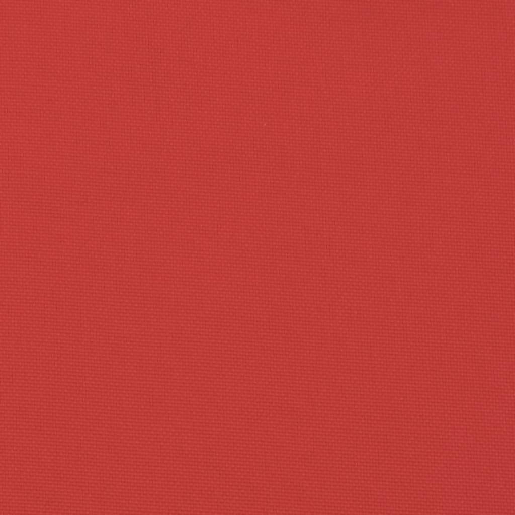 Gartenbank-Auflage Rot 120x50x7 cm Oxford-Gewebe