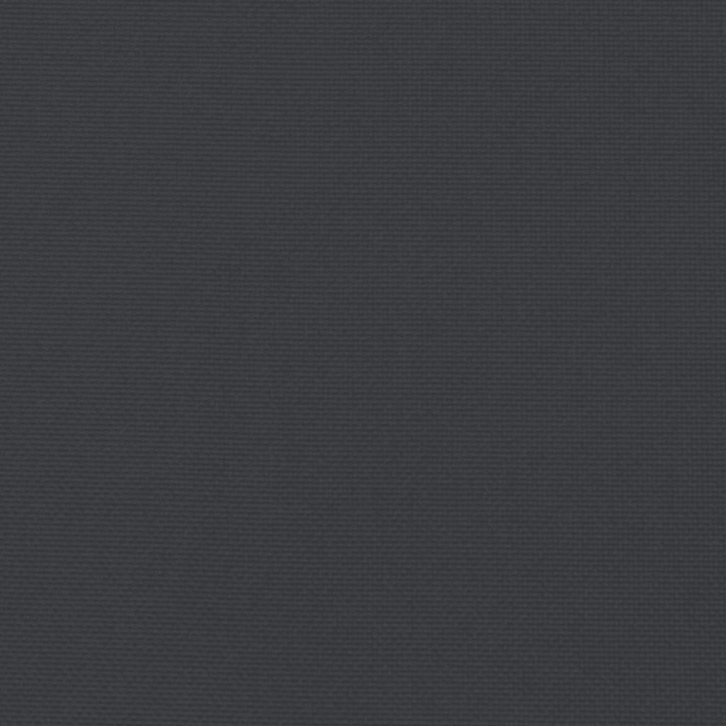 Gartenbank-Auflage Schwarz 120x50x7 cm Oxford-Gewebe