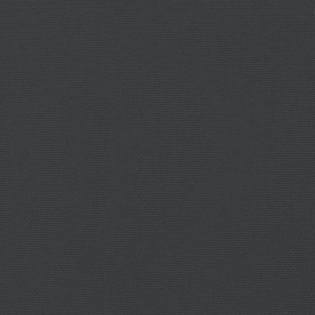 Gartenbank-Auflage Schwarz 150x50x7 cm Oxford-Gewebe