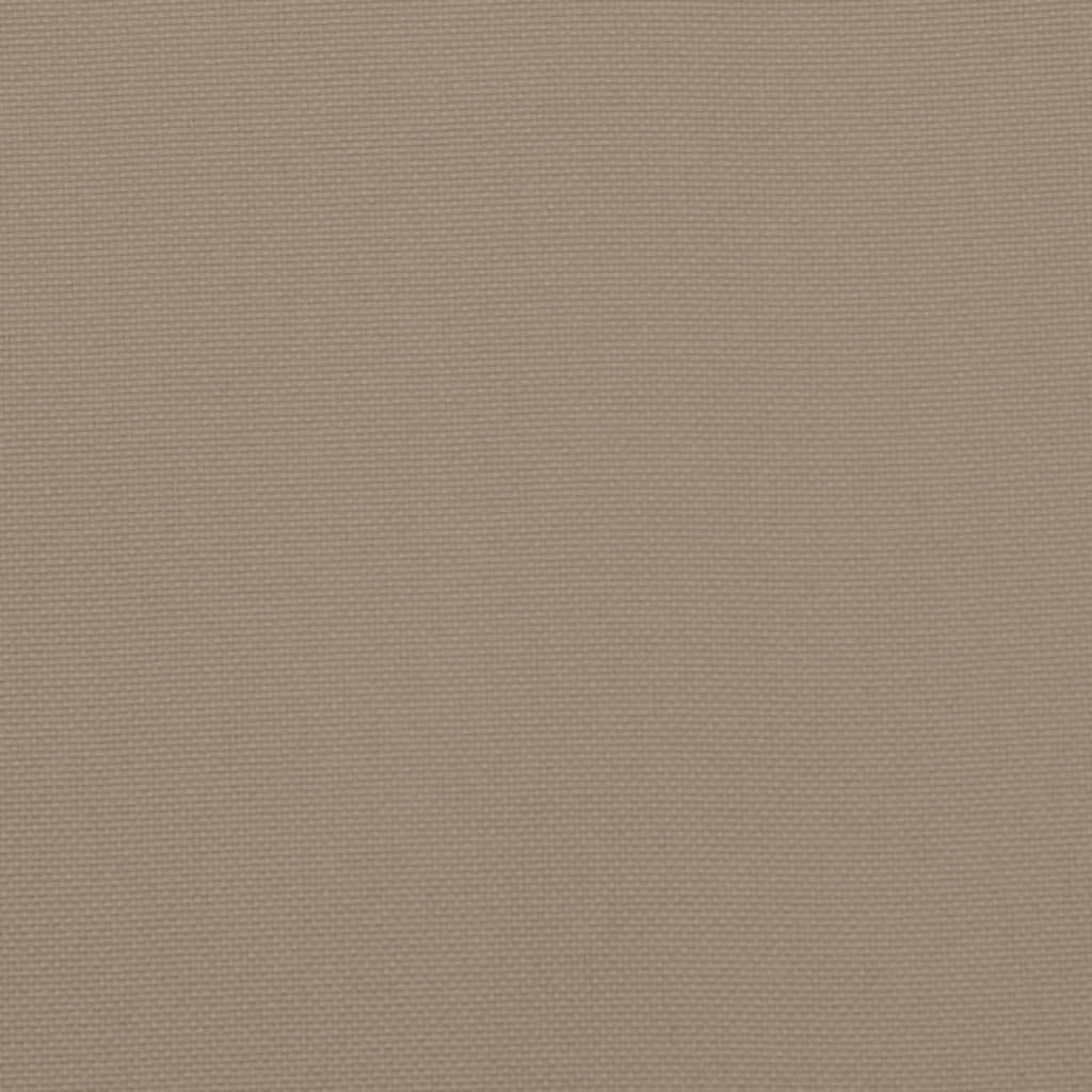 Gartenbank-Auflage Taupe 180x50x7 cm Oxford-Gewebe