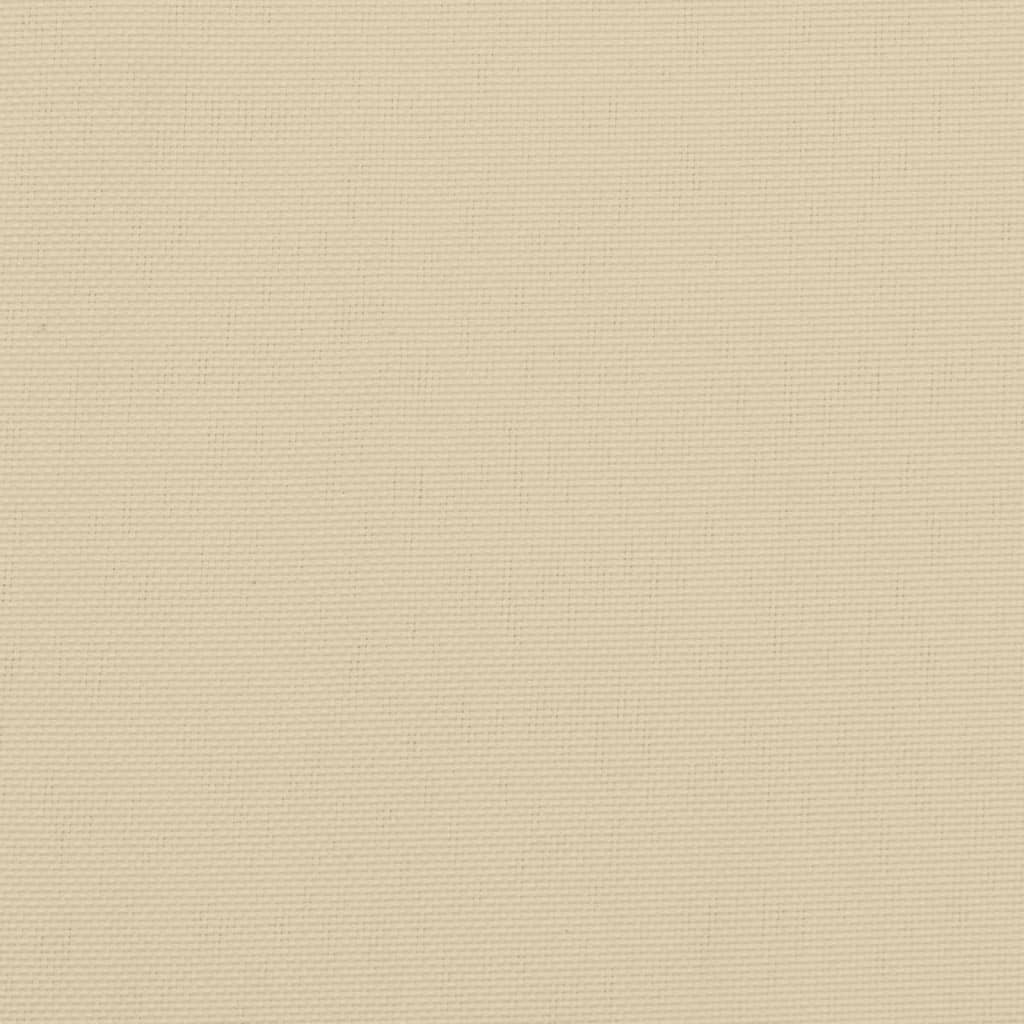 Gartenbank-Auflage Beige 200x50x7 cm Oxford-Gewebe