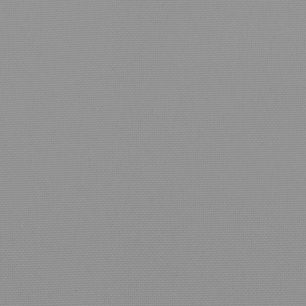 Palettenkissen Grau 60x60x8 cm Oxford-Gewebe