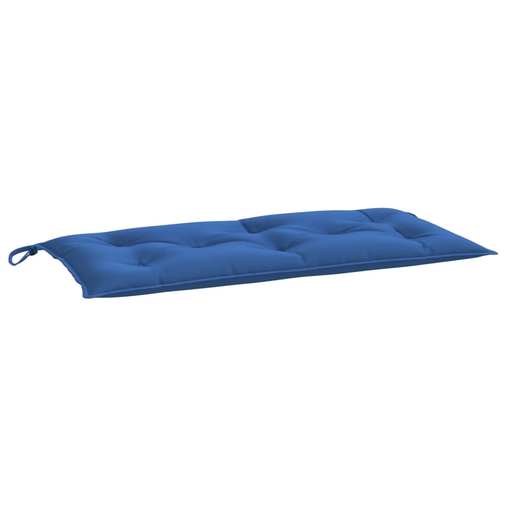 Gartenbank-Auflage Blau 110x50x7 cm Oxford-Gewebe