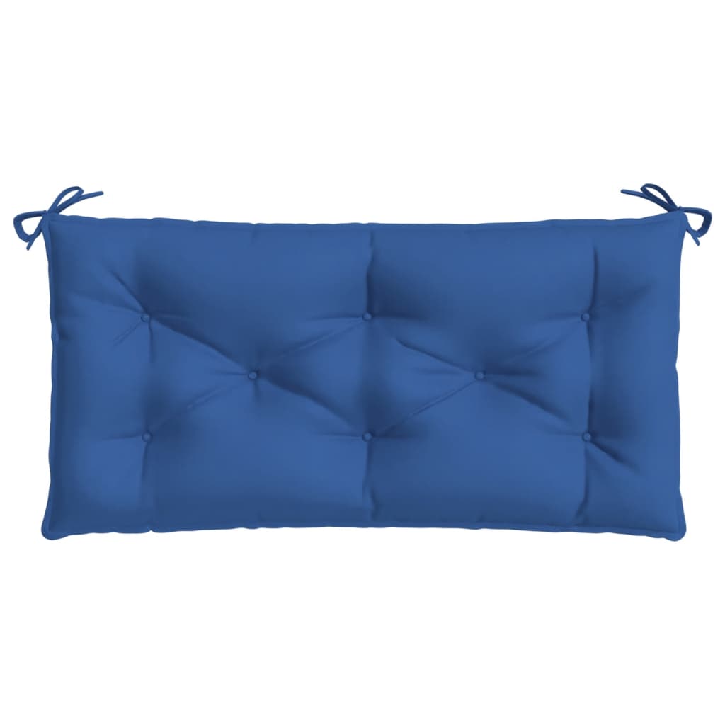 Gartenbank-Auflage Blau 110x50x7 cm Oxford-Gewebe