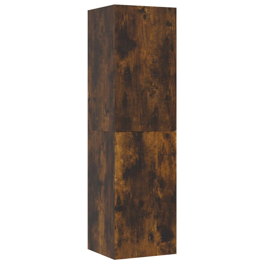 TV-Wandschrank Räuchereiche 30,5x30x110 cm