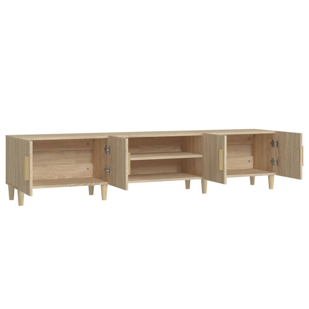 TV-Schrank Sonoma-Eiche 180x31,5x40 cm Holzwerkstoff