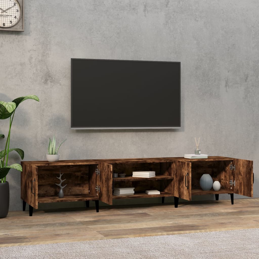 TV-Schrank Räuchereiche 180x31,5x40 cm Holzwerkstoff