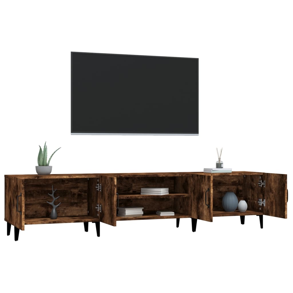 TV-Schrank Räuchereiche 180x31,5x40 cm Holzwerkstoff