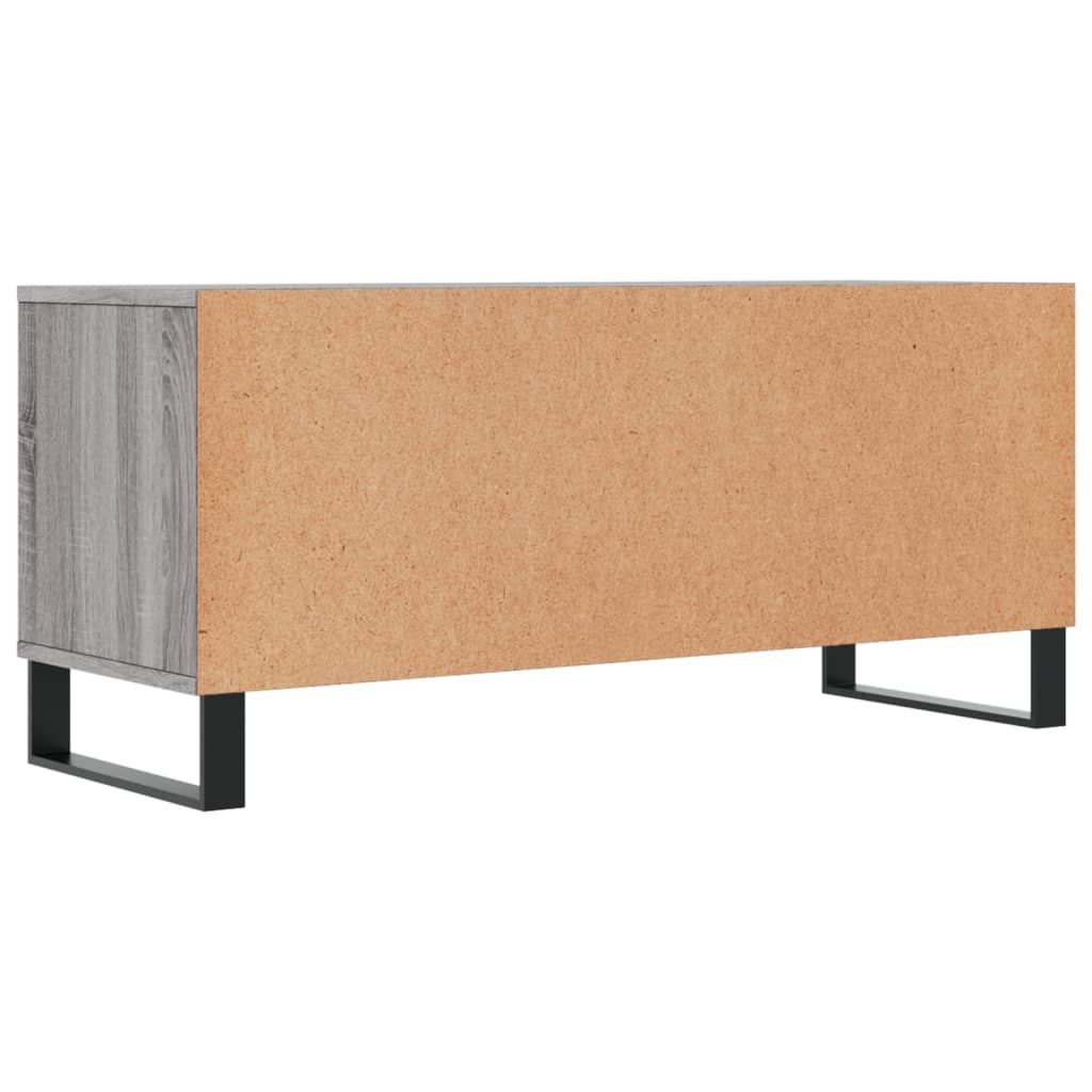 TV-Schrank Grau Sonoma 100x34,5x44,5 cm Holzwerkstoff