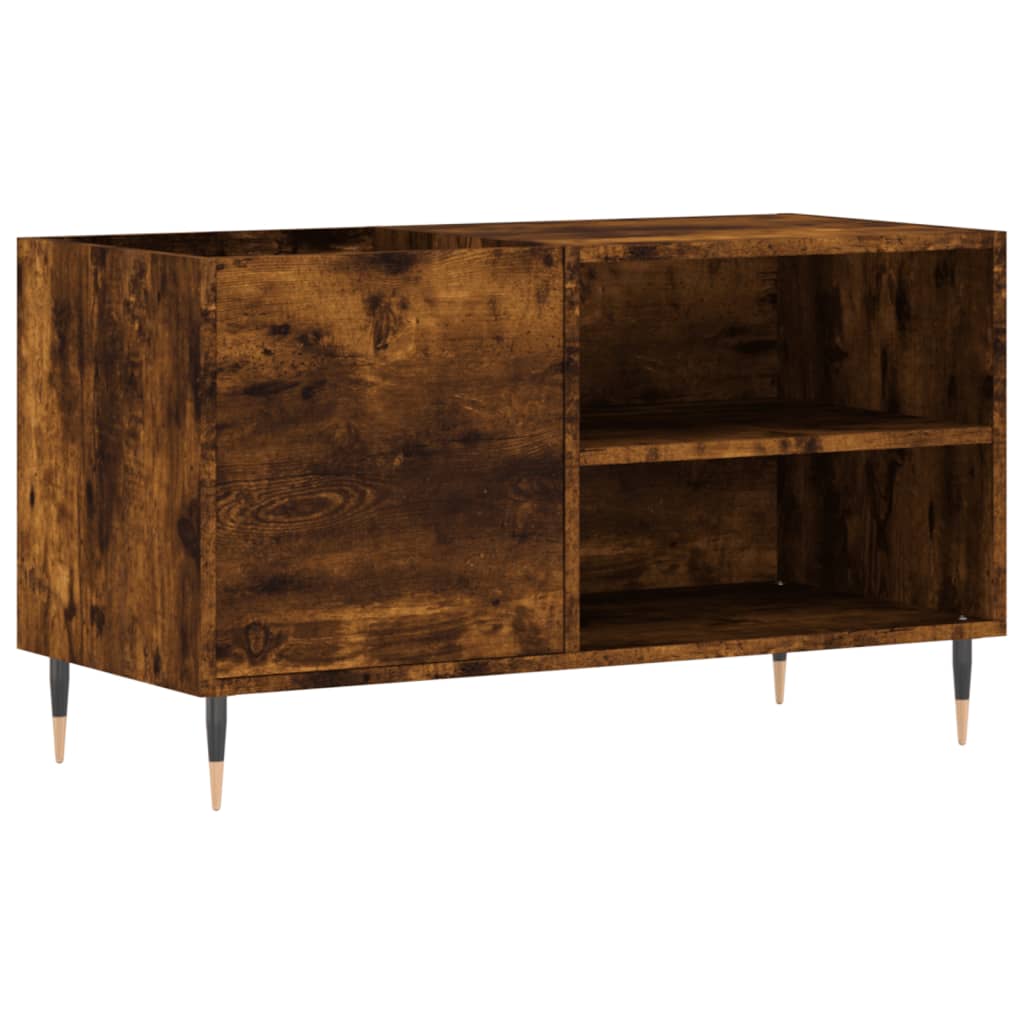 Plattenschrank Räuchereiche 85x38x48 cm Holzwerkstoff