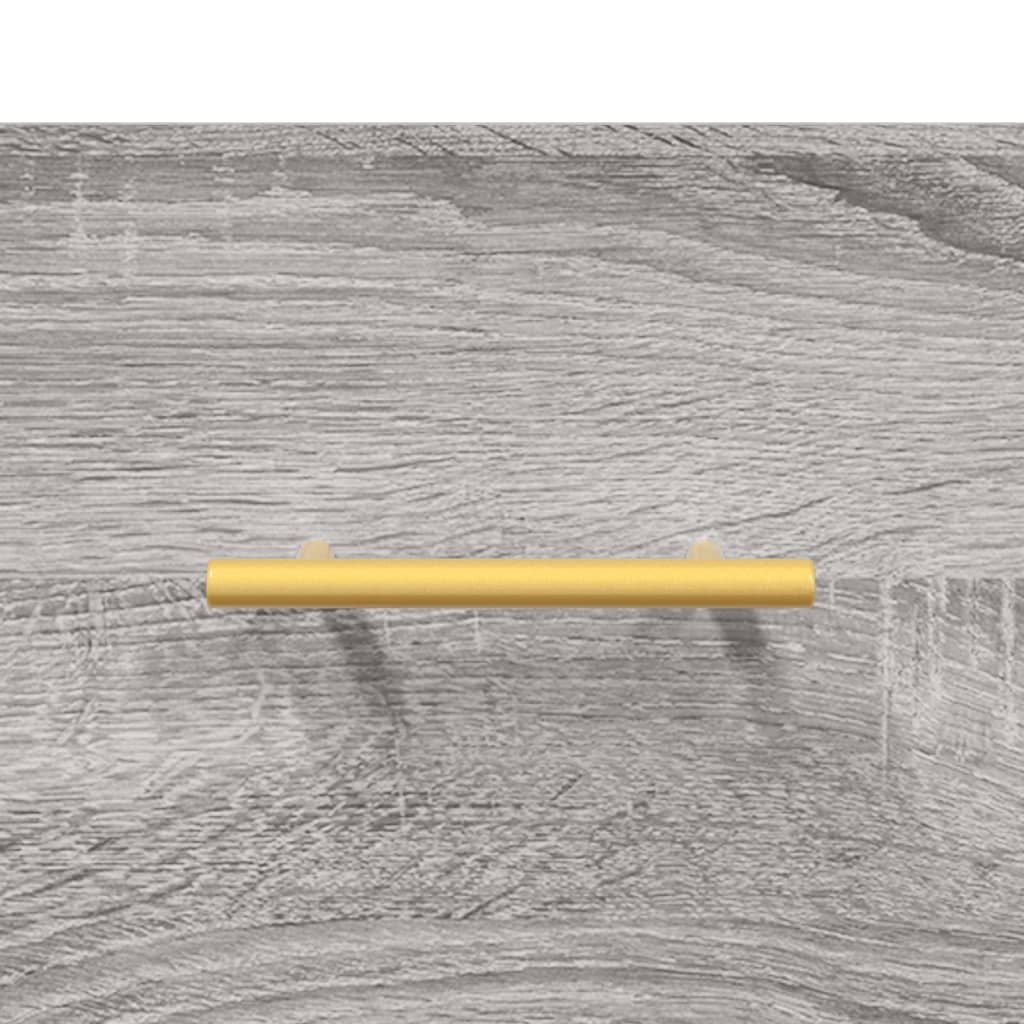 Nachttisch Grau Sonoma 40x35x47,5 cm Holzwerkstoff