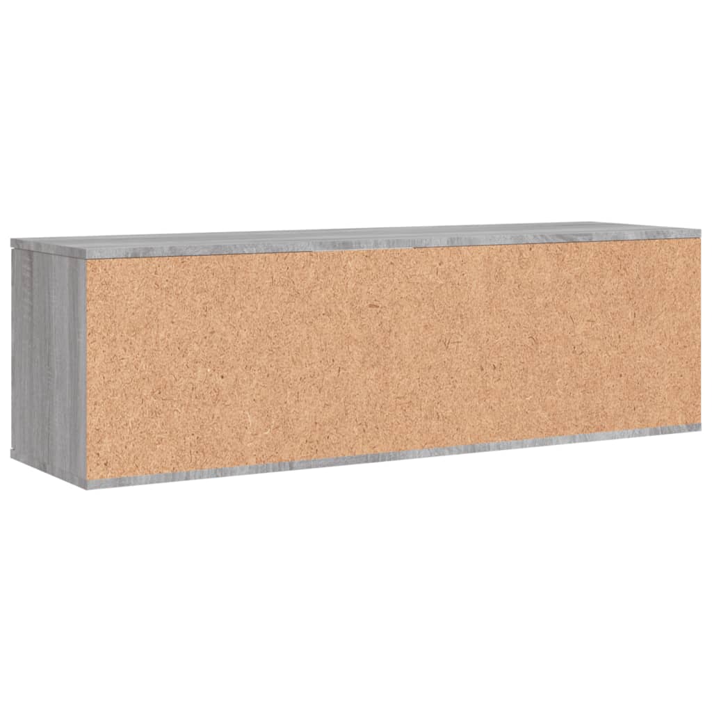 TV-Schrank Grau Sonoma 120x34x37 cm Holzwerkstoff