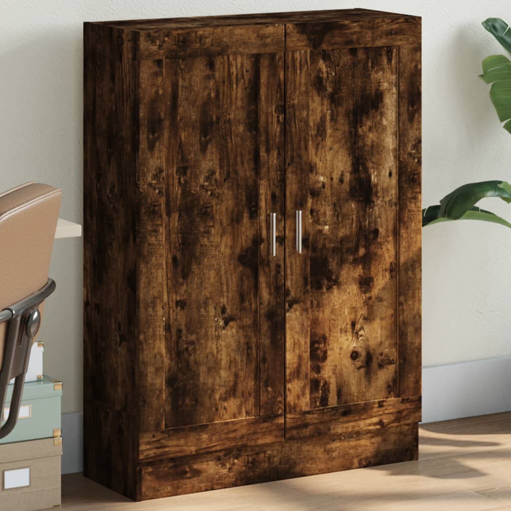 Bücherschrank Räuchereiche 82,5x30,5x115 cm Holzwerkstoff