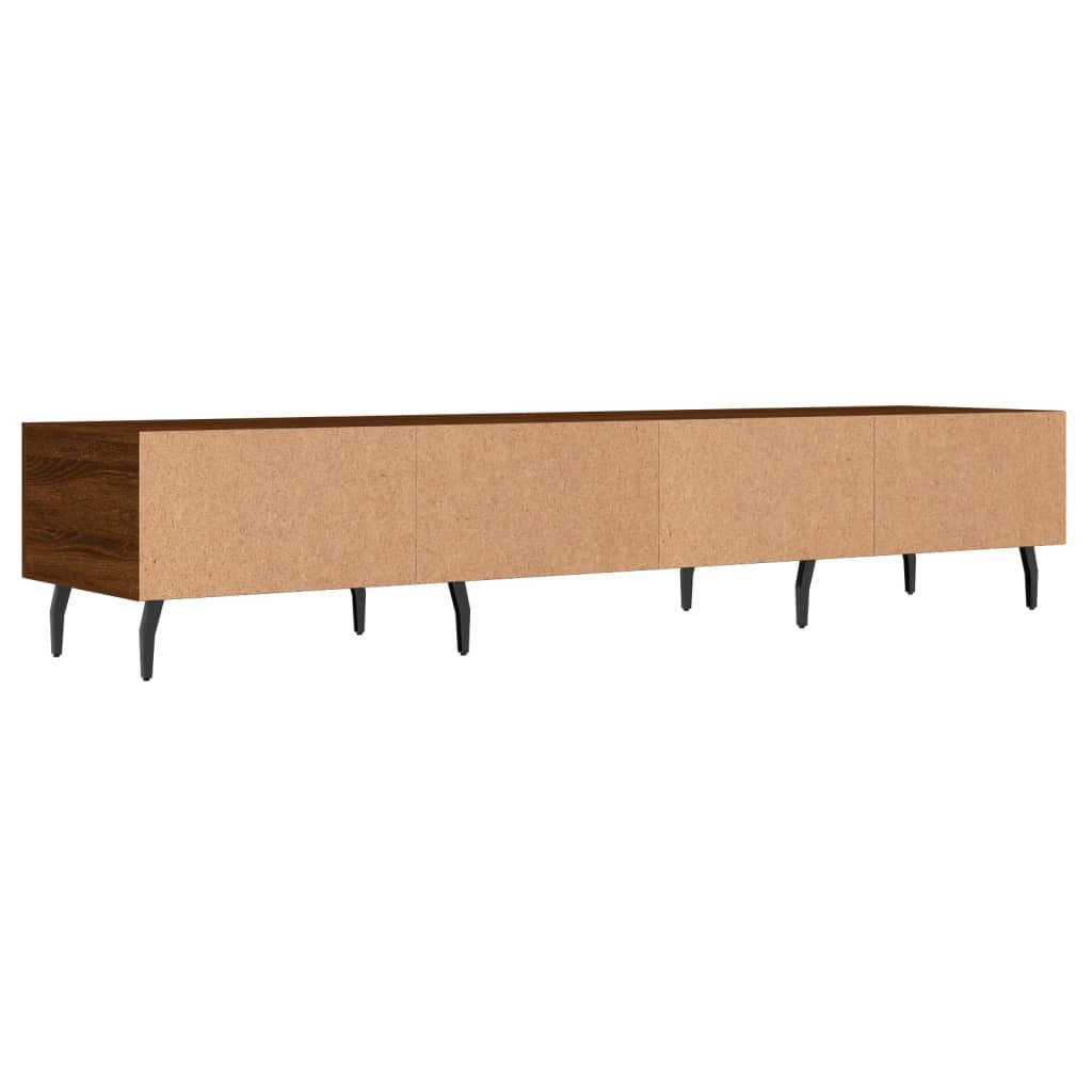 TV-Schrank Braun Eichen-Optik 150x36x30 cm Holzwerkstoff