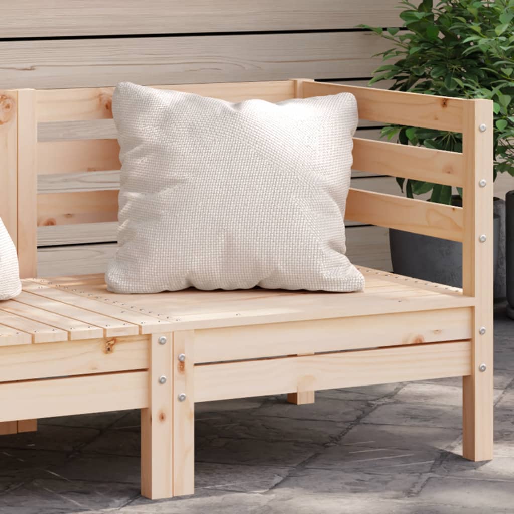 Garten-Ecksofa Massivholz Kiefer