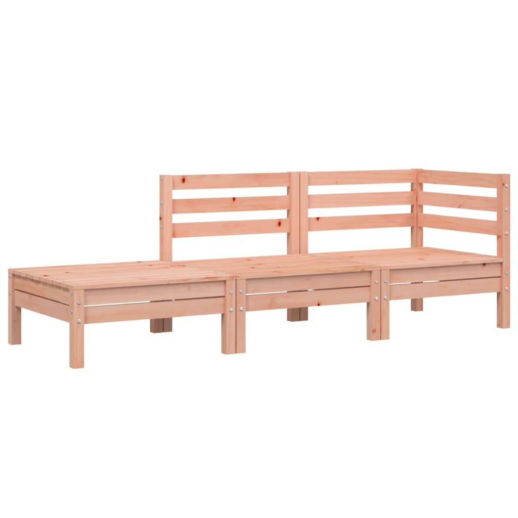 Gartensofa 3-Sitzer Massivholz Douglasie