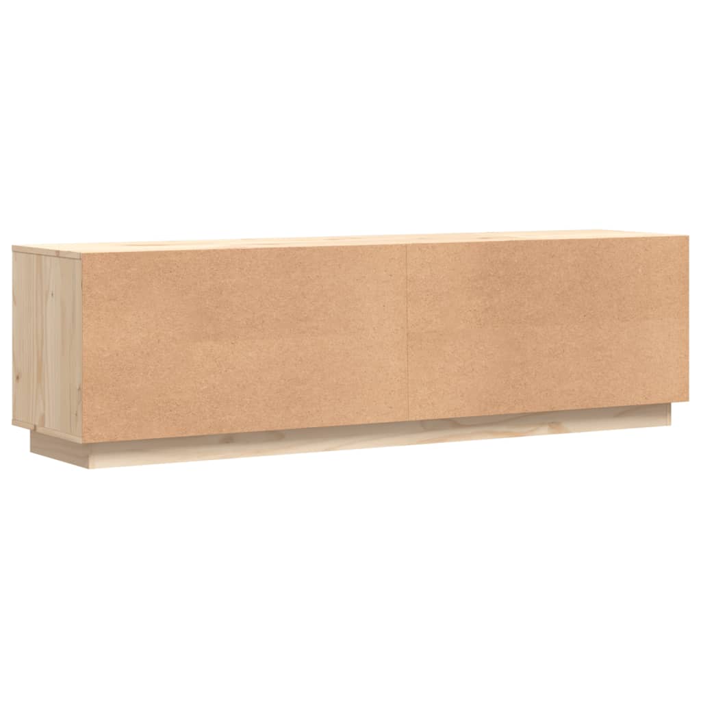 TV-Schrank 156x37x45 cm Massivholz Kiefer