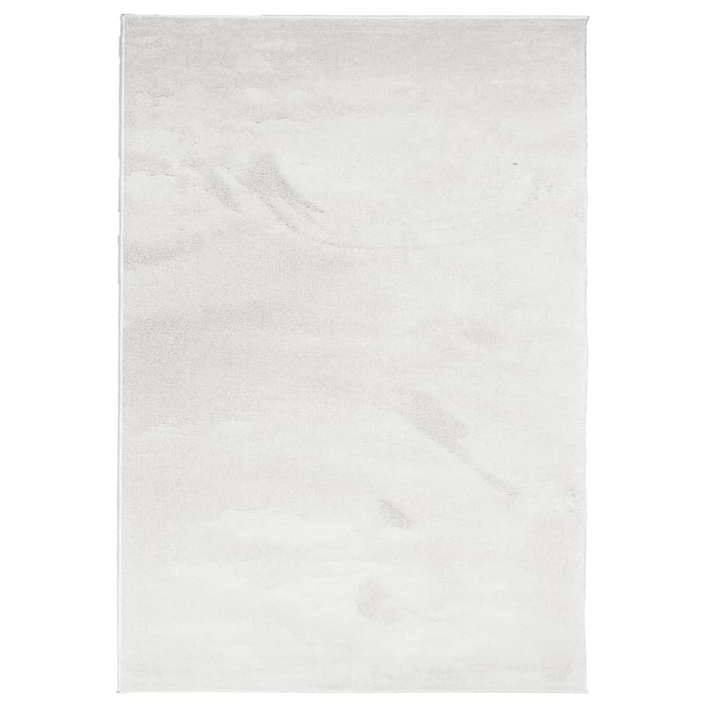 Teppich OVIEDO Kurzflor Grau 120x170 cm