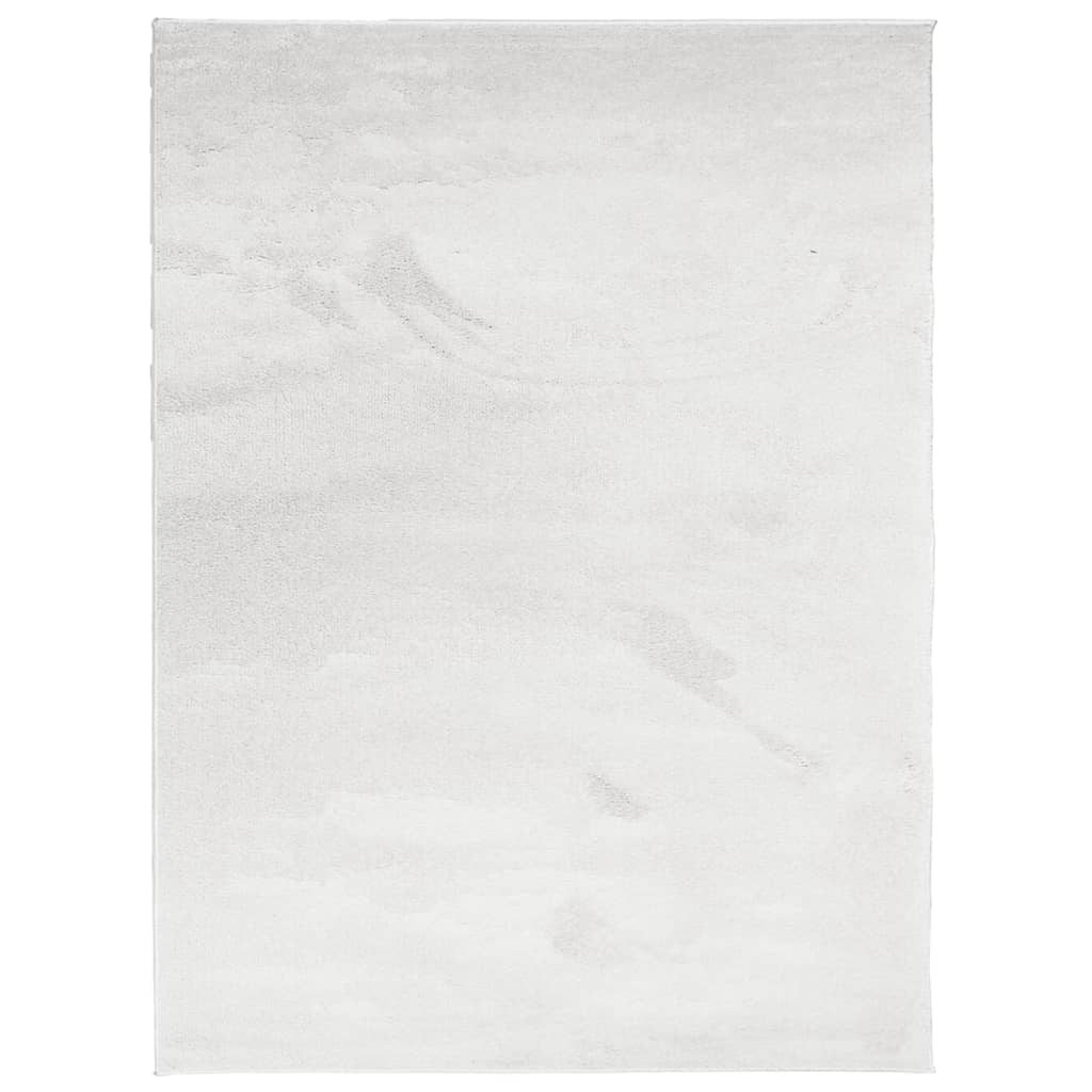 Teppich OVIEDO Kurzflor Grau 240x340 cm