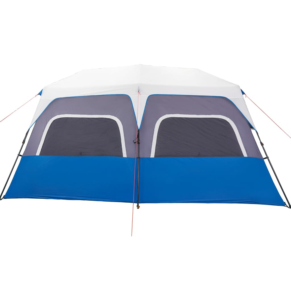 Campingzelt mit LED Blau 443x437x229 cm