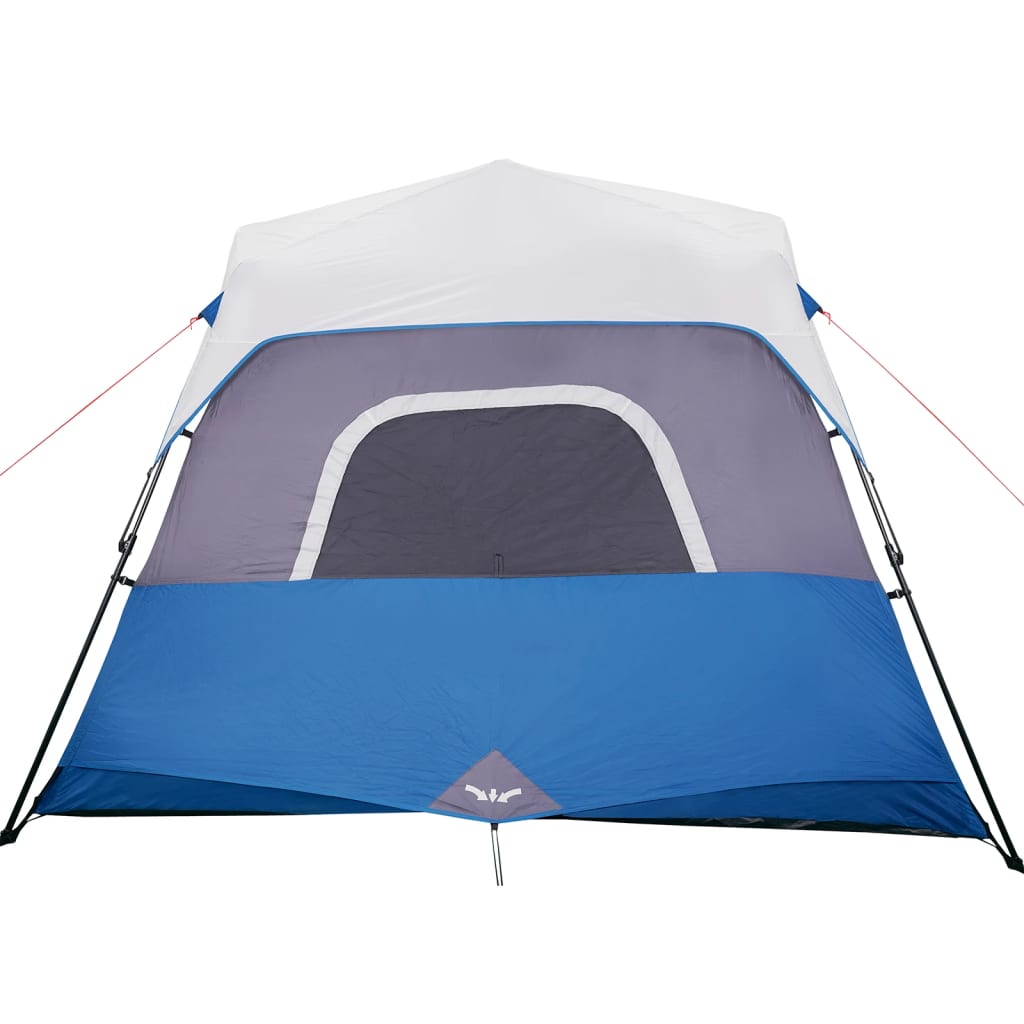 Campingzelt mit LED Blau 344x282x212 cm