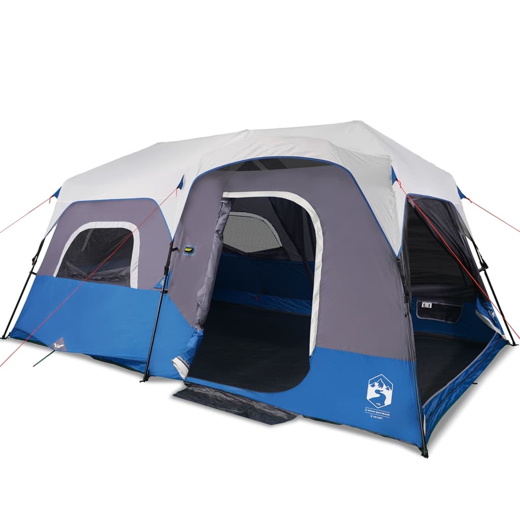 Campingzelt mit LED Blau 441x288x217 cm