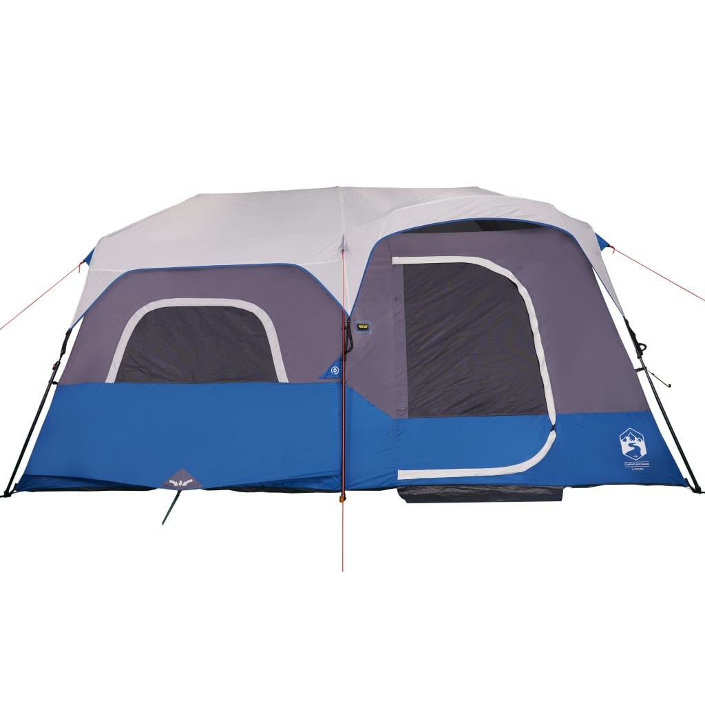Campingzelt mit LED Blau 441x288x217 cm