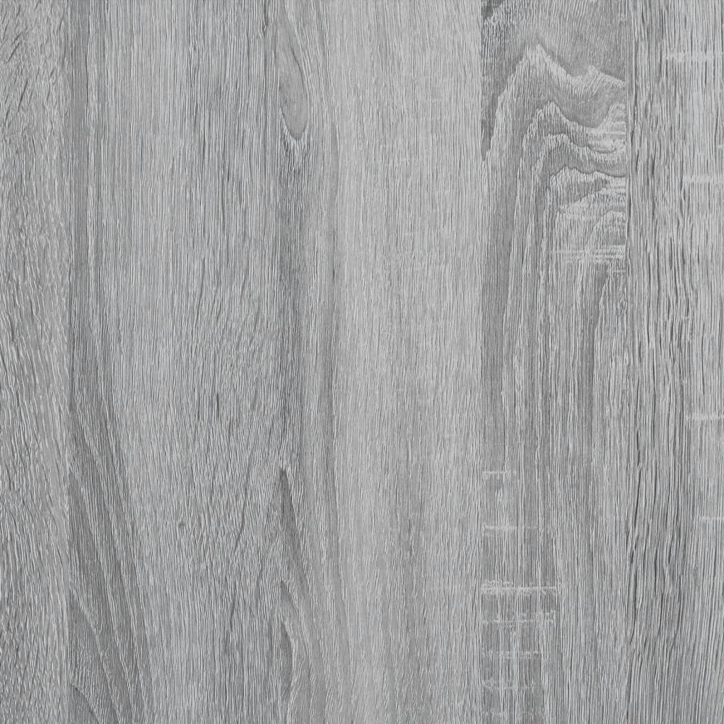 Waschbeckenunterschrank Grau Sonoma 60x33x60 cm Holzwerkstoff